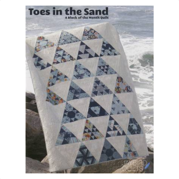 Julie Herman Toes In the Sand Block of the month book bog patchwork