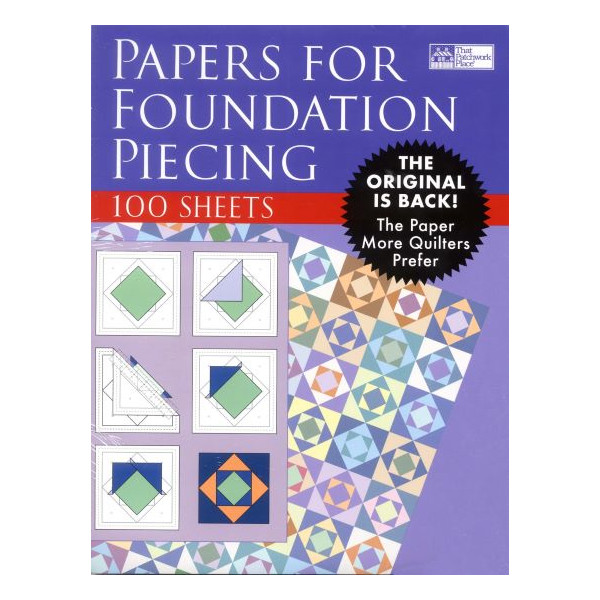 Papers for foundation Piecing