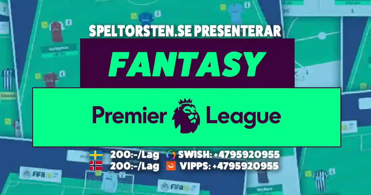 Fantasy Premier League med SpelTorsten