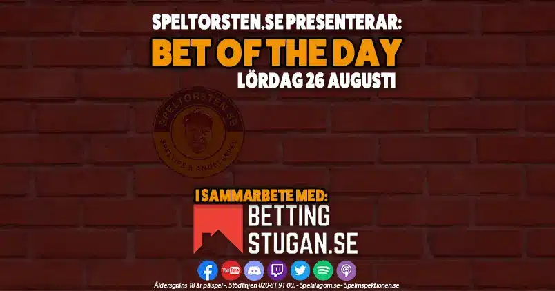 Speltips Fotboll Championship Lördag 26 Augusti