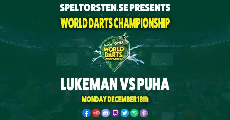 Betting tips - Lukeman vs Puha - World Darts Championship