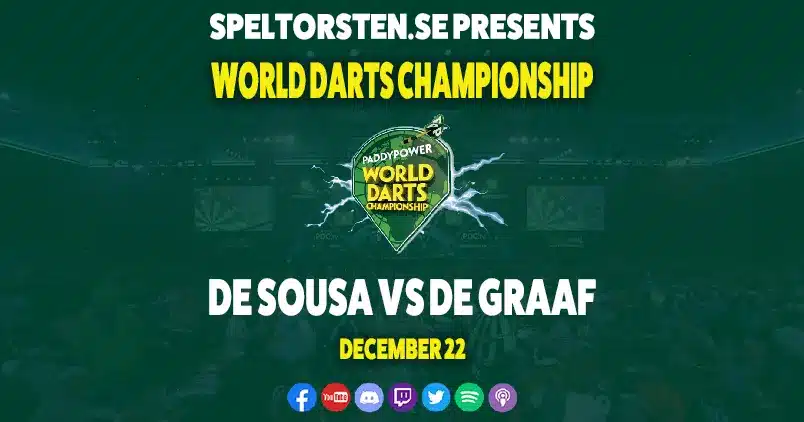 World Darts Championship - Betting Tips Darts - de Sousa vs de Graaf
