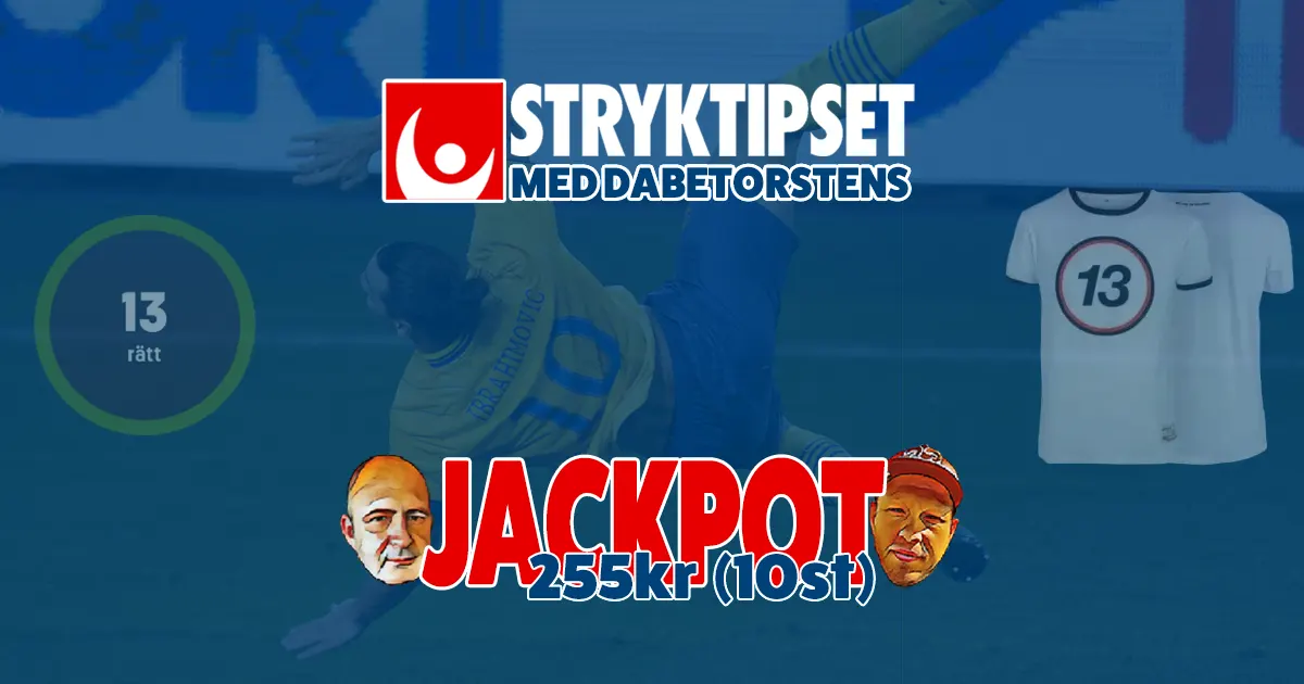 Dabetorstens - Stryktipset - Jackpot