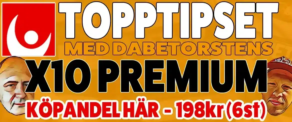 Topptipset med Dabetorstens - Andelar