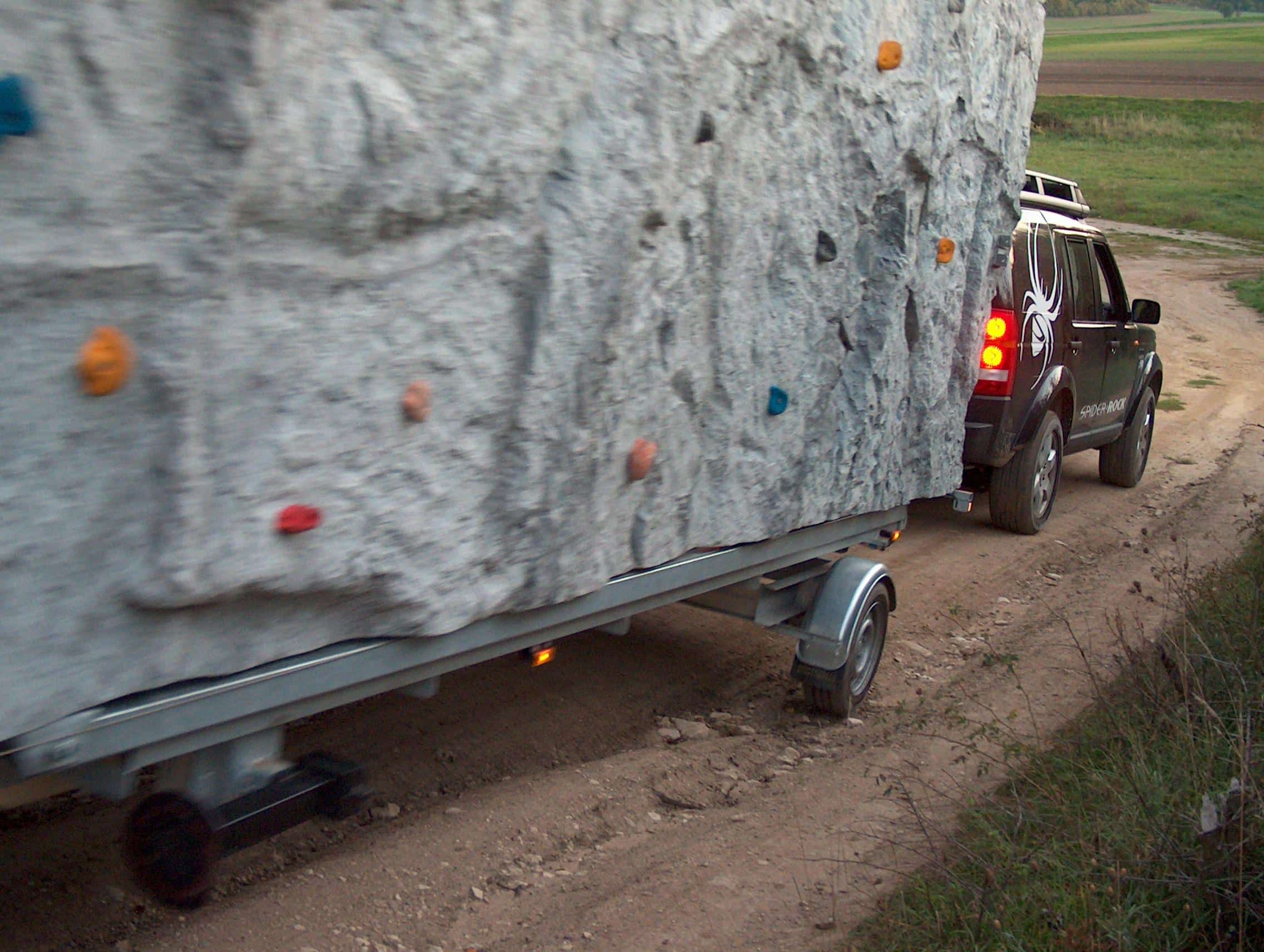 Spider Rock 3 Kletterturm Transport