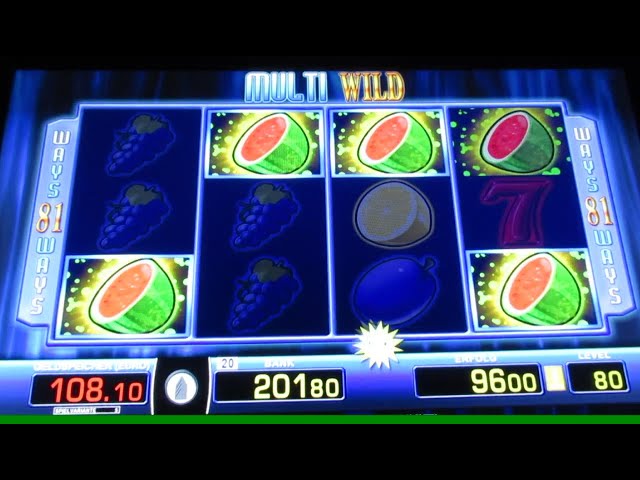 Multi Wild Tricks – Merkur Slot mit Wild-Multiplikator und 81 Gewinnwegen