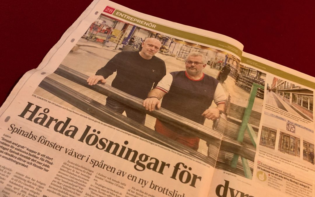 Spinab i Dagens Industri