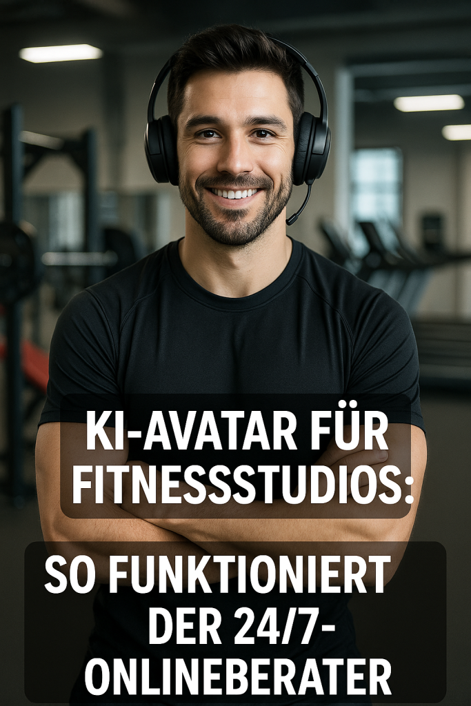 KI-Avatar für Fitnessstudios: So funktioniert der 24/7-Onlineberater 1 KI Avatar