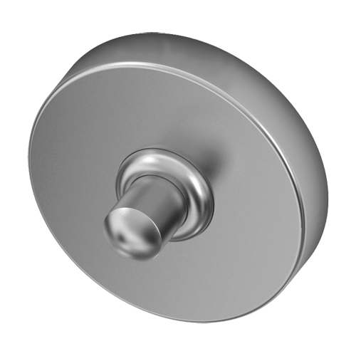 ASG Deurbel rond RVS