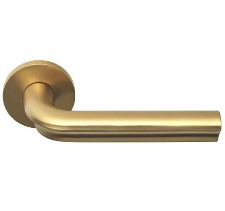 Formani - Deurkruk David Rockwell ECLIPSE DR100-G op rozet PVD mat goud