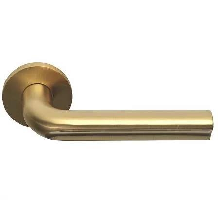 Formani - Deurkruk David Rockwell ECLIPSE DR101-G op rozet PVD mat goud