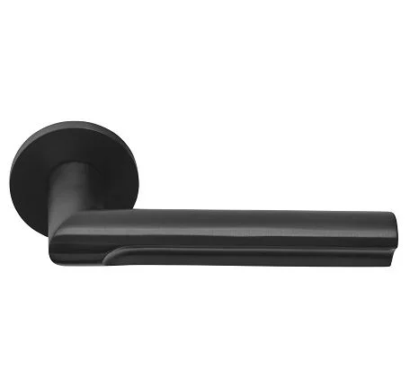 Formani - Deurkruk David Rockwell ECLIPSE DR103-G op rozet mat zwart