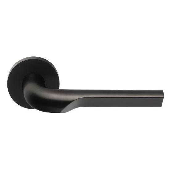Formani - Deurkruk RIVIO by Gensler GL100-G op rozet PVD mat zwart