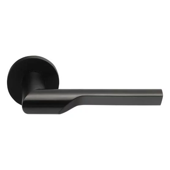 Formani - Deurkruk RIVIO by Gensler GL101-G op rozet PVD zwart