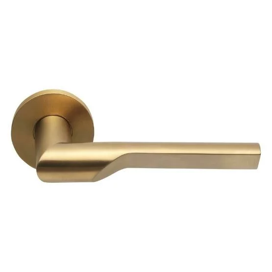 Formani - Deurkruk RIVIO by Gensler GL101-G op rozet PVD mat goud