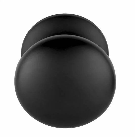 Formani - Voordeurknop BASICS LB65V Vast op rozet mat zwart
