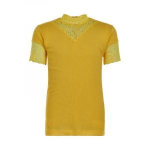 THE NEW - Olace S/S TOP T-Shirt - Primrose Yellow - 3/4 år