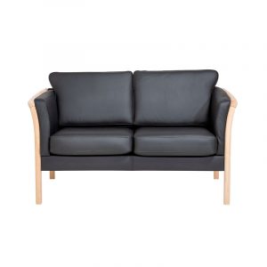 Denver LUX 2 pers. sofa - stof/læder