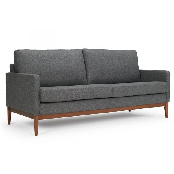 Finn K373 3 pers. sofa - stof/læder