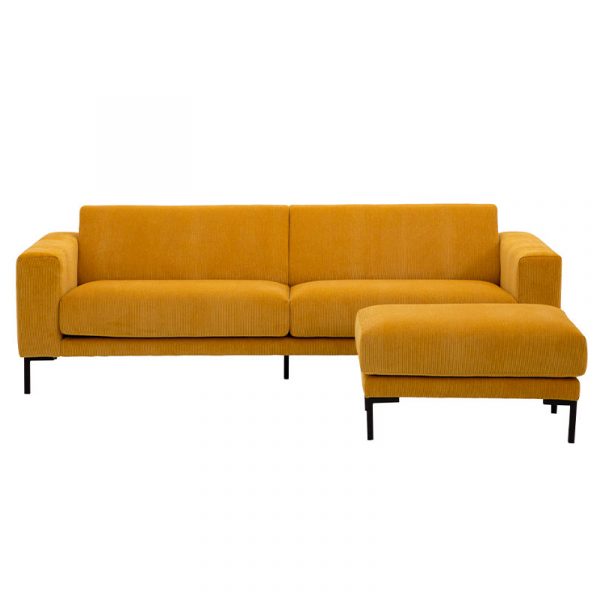 Oliver 3 pers. XL sofa - stof