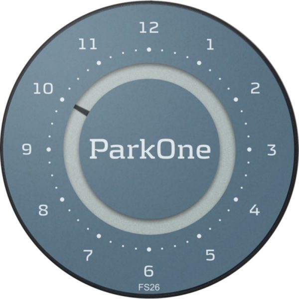 ParkOne 2 parkerings ur, Dolphin Gray (FS26) fra Needit