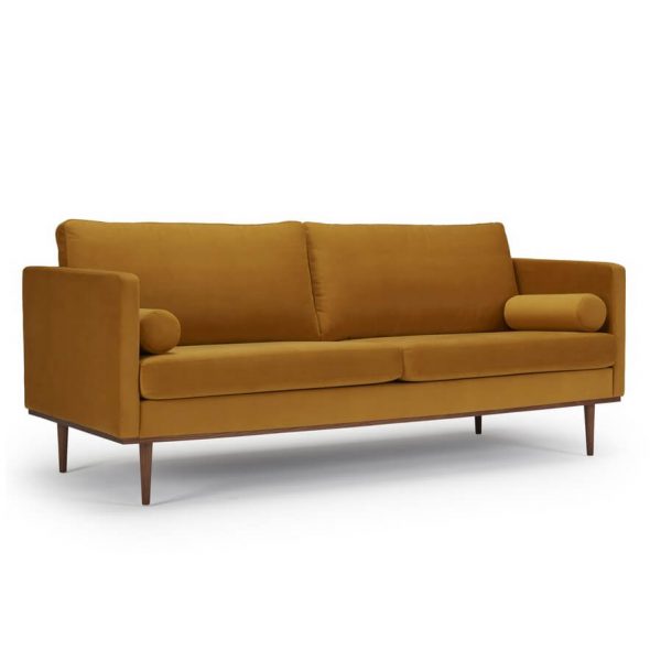 Vangen K 372 3 pers. sofa - stof/læder