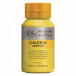 Winsor & Newton Galeria Cadmium yellow medium hue Akrylfarve 500 ml