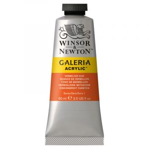 Winsor & Newton Galeria Vermilion Hue Akrylfarve 682 60 ml