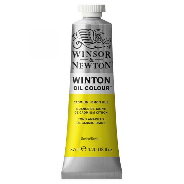 Winsor & Newton Winton Cadmium Lemon Hue Oliefarve 087 37 ml