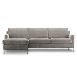 Tilbud på Streamline sofa med chaiselong fra Eilersen (Stof - Bakar 01)
