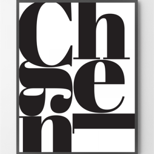 Plakater - Chanel - 30x40 cm.