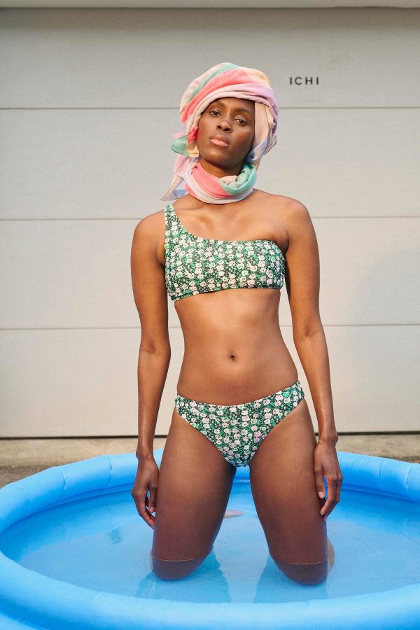 Ichi Iacipa Bikini Top, Farve: Holly Grøn, Størrelse: L, Dame