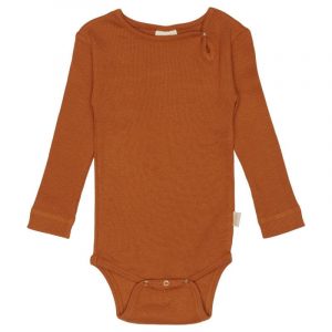 Petit Piao - Body L/S Modal - Curry - 56
