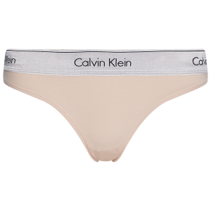 Calvin Klein Tai Trusse, Farve: Buff Beige Sølv, Størrelse: M, Dame