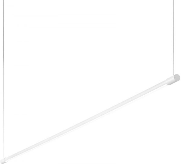 Yoko, Pendel lampe, Sp, aluminium by Ideal Lux (H: 2 cm. x B: 2 cm. x L: 146 cm., Hvid)