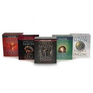 A Song of Ice and Fire: Audio Book bundle (Book 1-5) - 978-0-7393-5296-0 *Crazy tilbud*