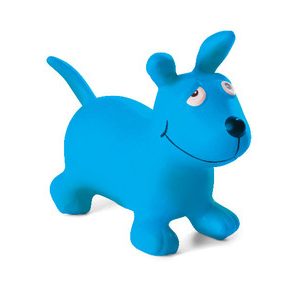 Bs Budenspeel hoppedyr - hund blå