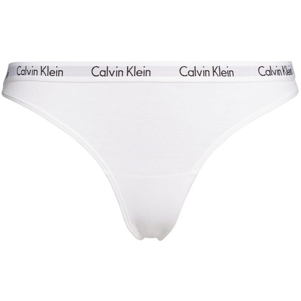 Calvin Klein String D, Farve: Hvid, Størrelse: XL, Dame