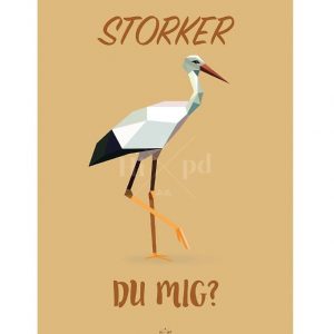 Hipd Plakat - 50x70 - Stork