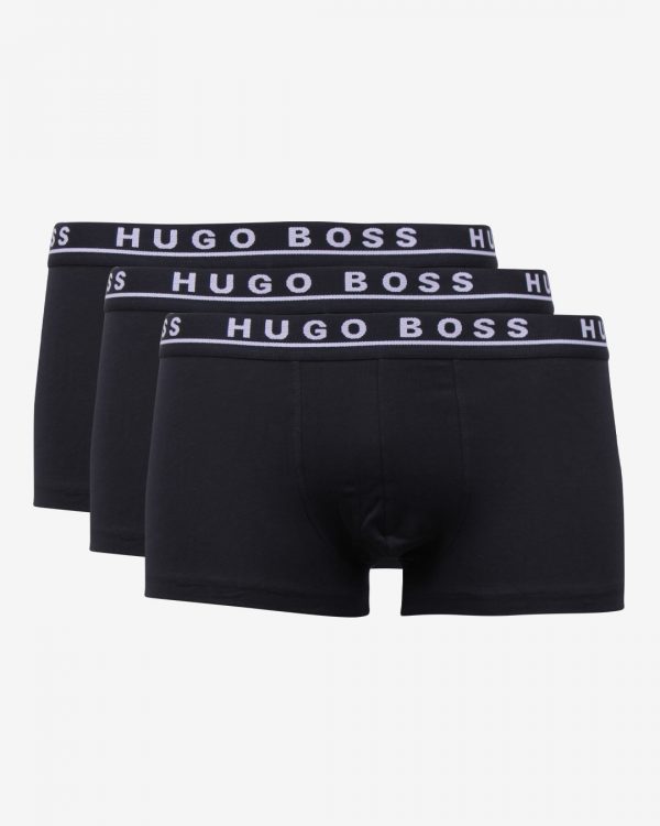 Hugo Boss Boxershorts trunk 3-pak - Navy - Str. S - Modish.dk