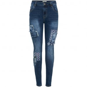 Jewelly dame jeans JW7023 - Denim Blue