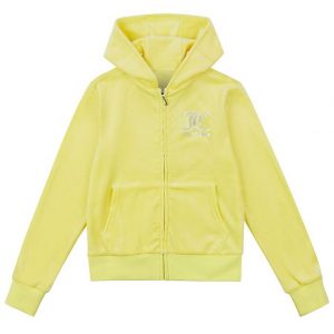 Juicy Couture Cardigan - Velour - Yellow Pear