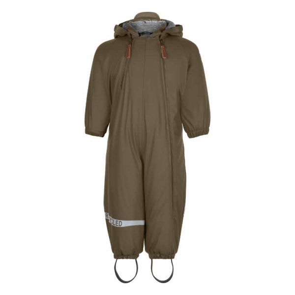 Mikk-Line - PU Snow Suit Recycled Baby Flyverdragt - Beech - 80