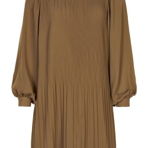 My Essential Wardrobe Mwadele Kjole, Farve: Brun, Størrelse: 34, Dame