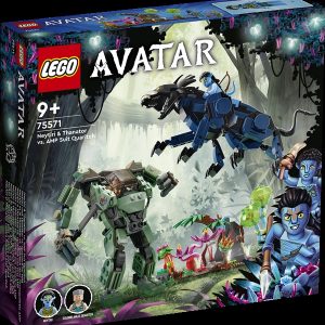Neytiri og thanator mod Quaritch i AMP-dragt - 75571 - LEGO Avatar