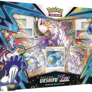 Pokemon VMAX Box: Rapid Strike Urshifu VMAX Premium Collection (8 Boosters)