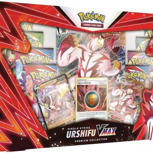 Pokemon VMAX Box: Single Strike Urshifu VMAX Premium Collection (8 Boosters)