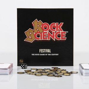 Rock Science: Festival - Rock Trivia Travel Game (Finsk) *Crazy tilbud*