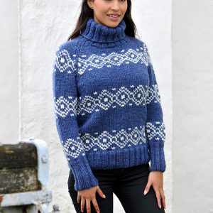 Sara Lund sweater. Kit. S