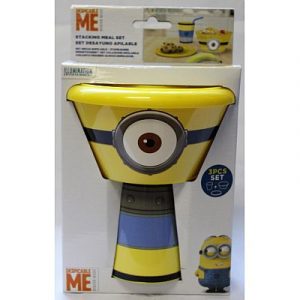 Stacking Meal Set - Minions (Despicable Me) *Crazy tilbud*
